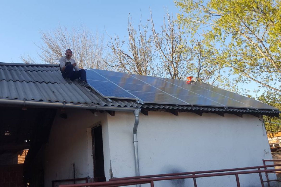Klanica Vasić - Mini solarna elektrana