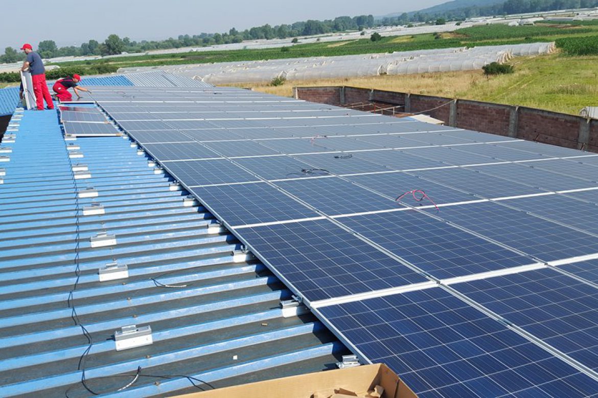 Mini solarna elektrana Gložane
